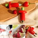 Strawberry Huller Creative Fruit Leaf Remover Kitchen Gadget - Nioor