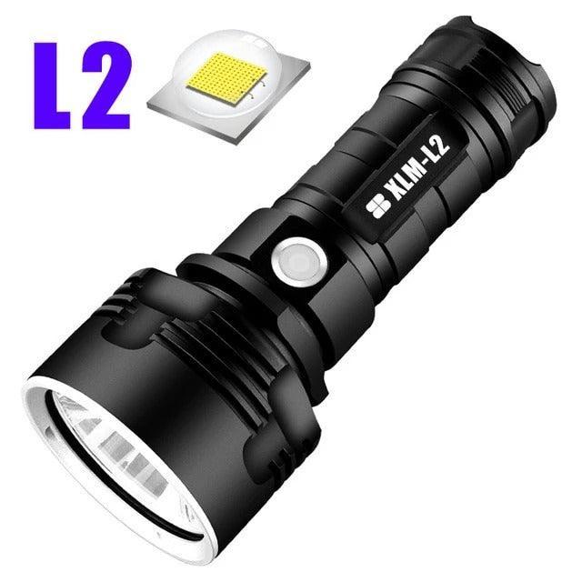 Strong Flashlight Focusing Led Flash Light Rechargeable Super Bright LED Outdoor Xenon Lamp - Nioor