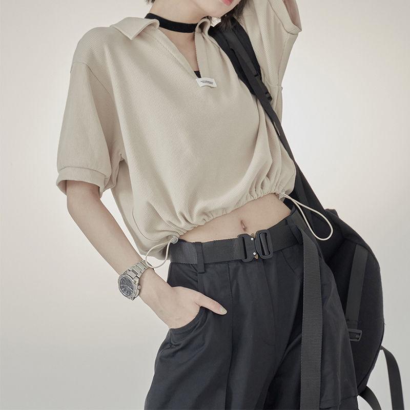 Summer Korean Short Top Collar For Women - Nioor