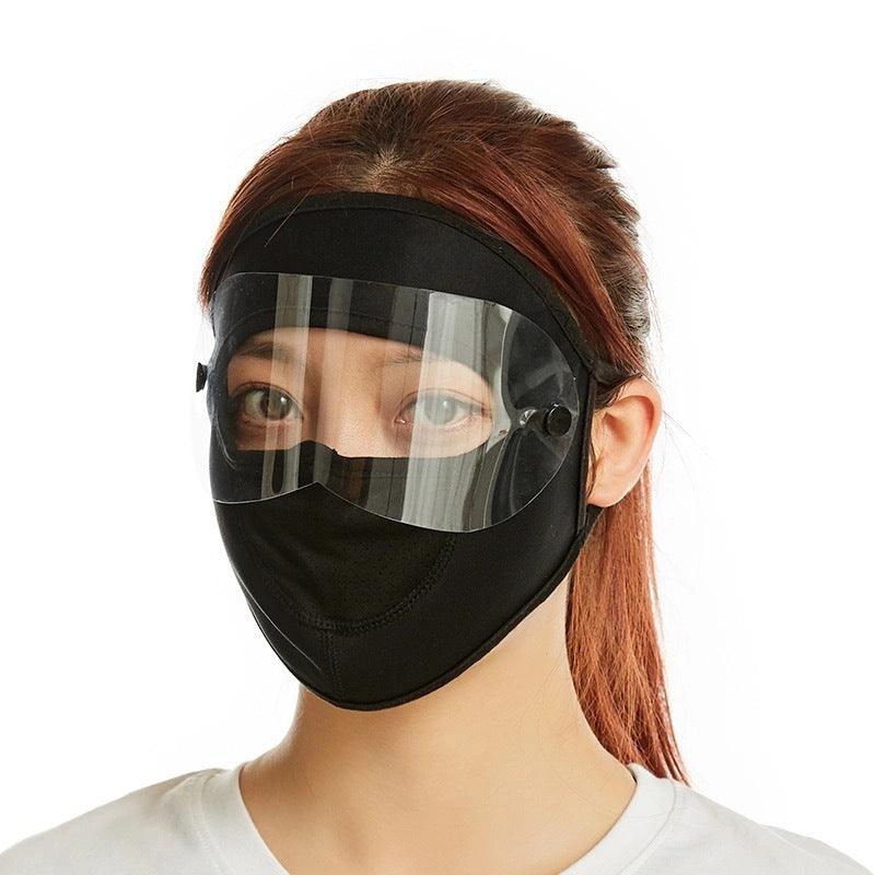 Summer New Windproof Ice Mask Eye Protection Lens Washable And Dustproof Outdoor Riding Mask Ice Mask - Nioor