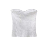 Summer New Women's Underwear Knitted Top - Nioor