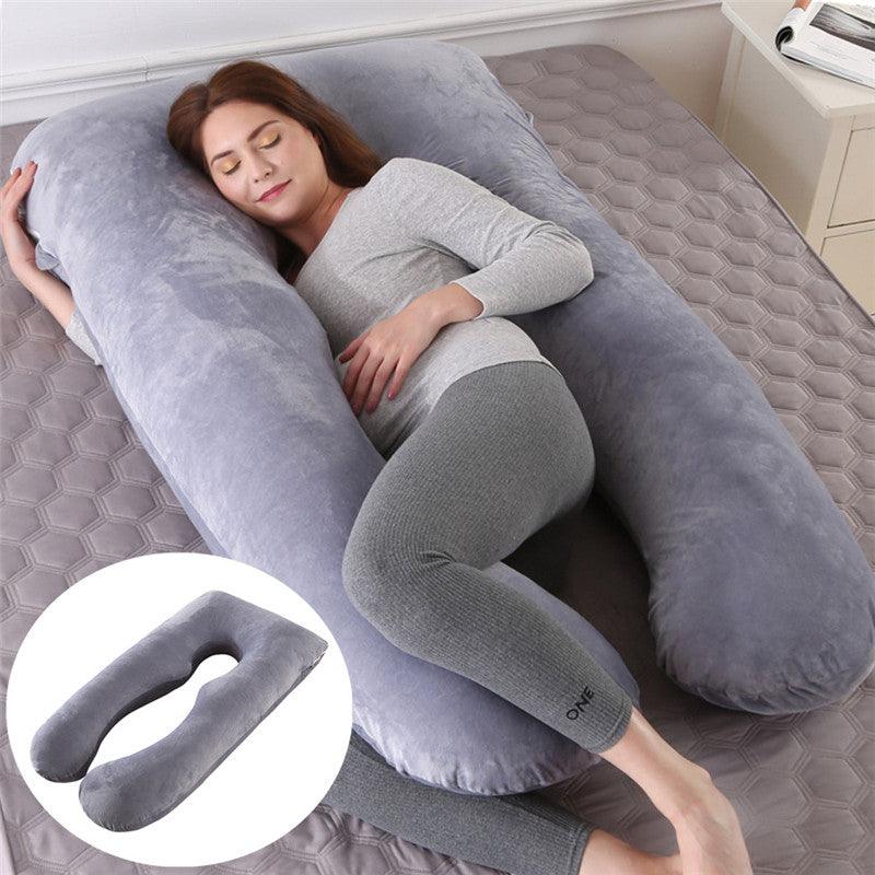 Summer Sleeping Support Pillow For Pregnant Women U Shape Maternity Pillows Pregnancy Ice Silk - Nioor