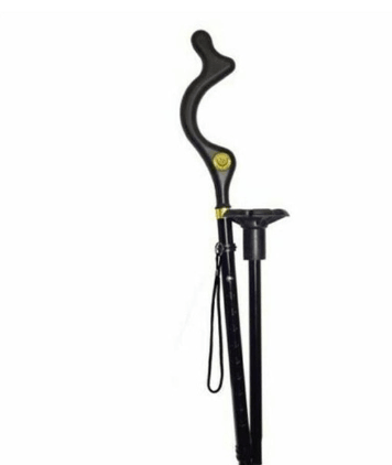 Telescopic Stick Stool Folding Handle Walking Stick - Nioor