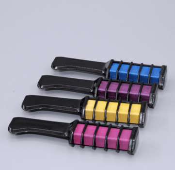 Temporary Mini Disposable Crayons Hair Color Dyeing Mascara Dye Chalk Box With Brush - Nioor