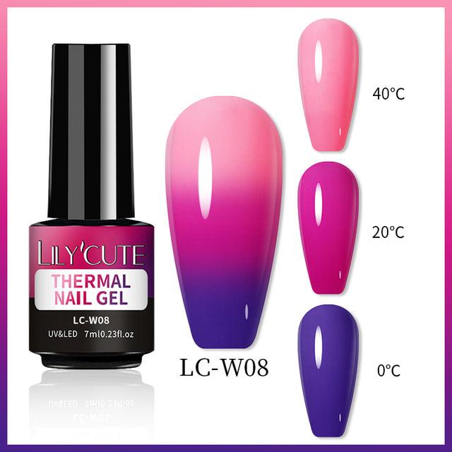 Thermal Gel Color Changing Nail Polish - Nioor