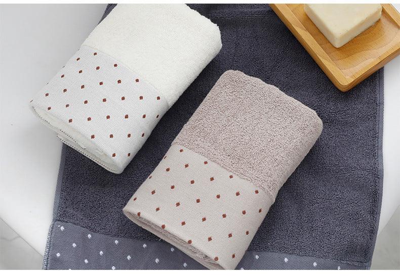 Thickened soft absorbent cotton face towel - Nioor