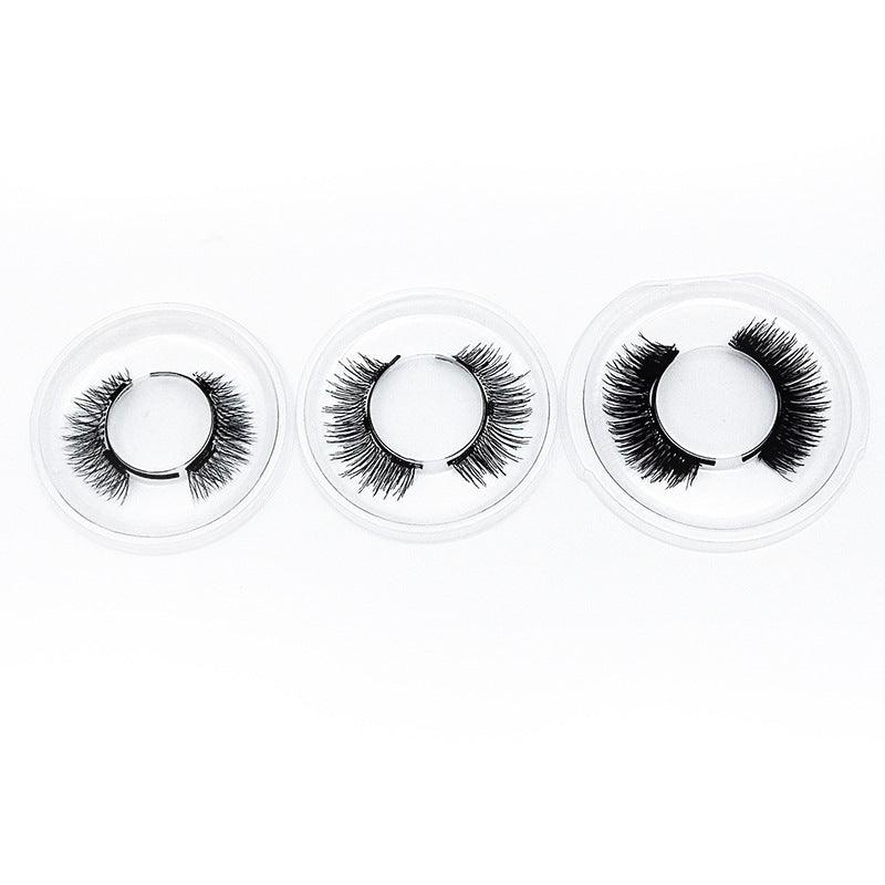 Three Pairs Of Quantum Magnetic False Eyelashes - Nioor