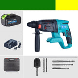 Three-Purpose Lithium Rechargeable Electric Hammer For High-Power Hammer, Pick And Drill - Nioor