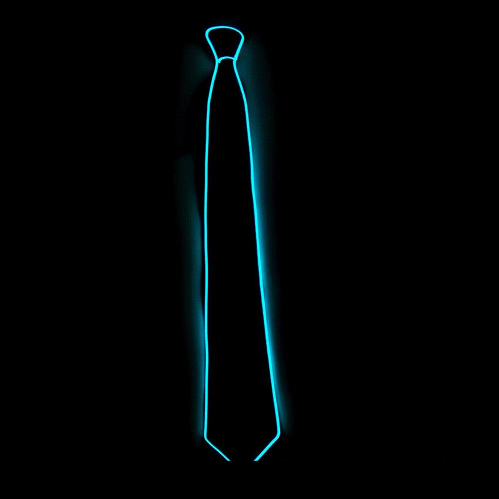 Tie Wedding Party Decoration Neon LED Luminous Bow Tie - Nioor