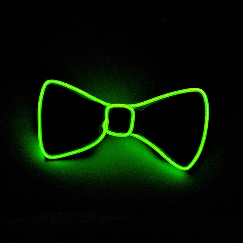 Tie Wedding Party Decoration Neon LED Luminous Bow Tie - Nioor