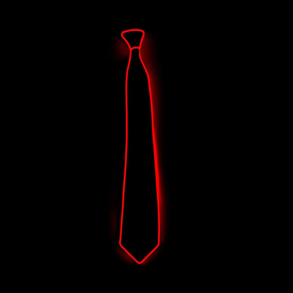 Tie Wedding Party Decoration Neon LED Luminous Bow Tie - Nioor