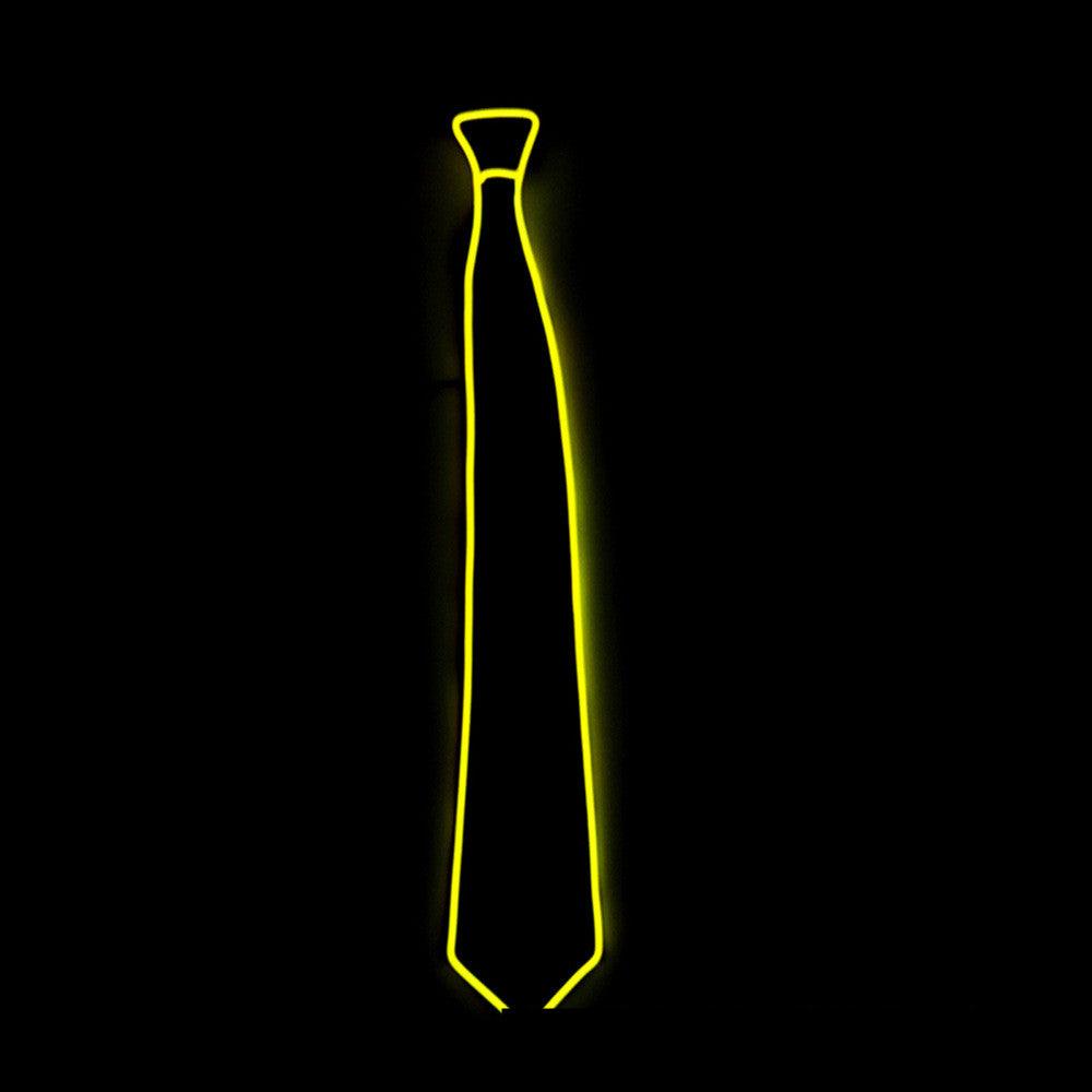 Tie Wedding Party Decoration Neon LED Luminous Bow Tie - Nioor