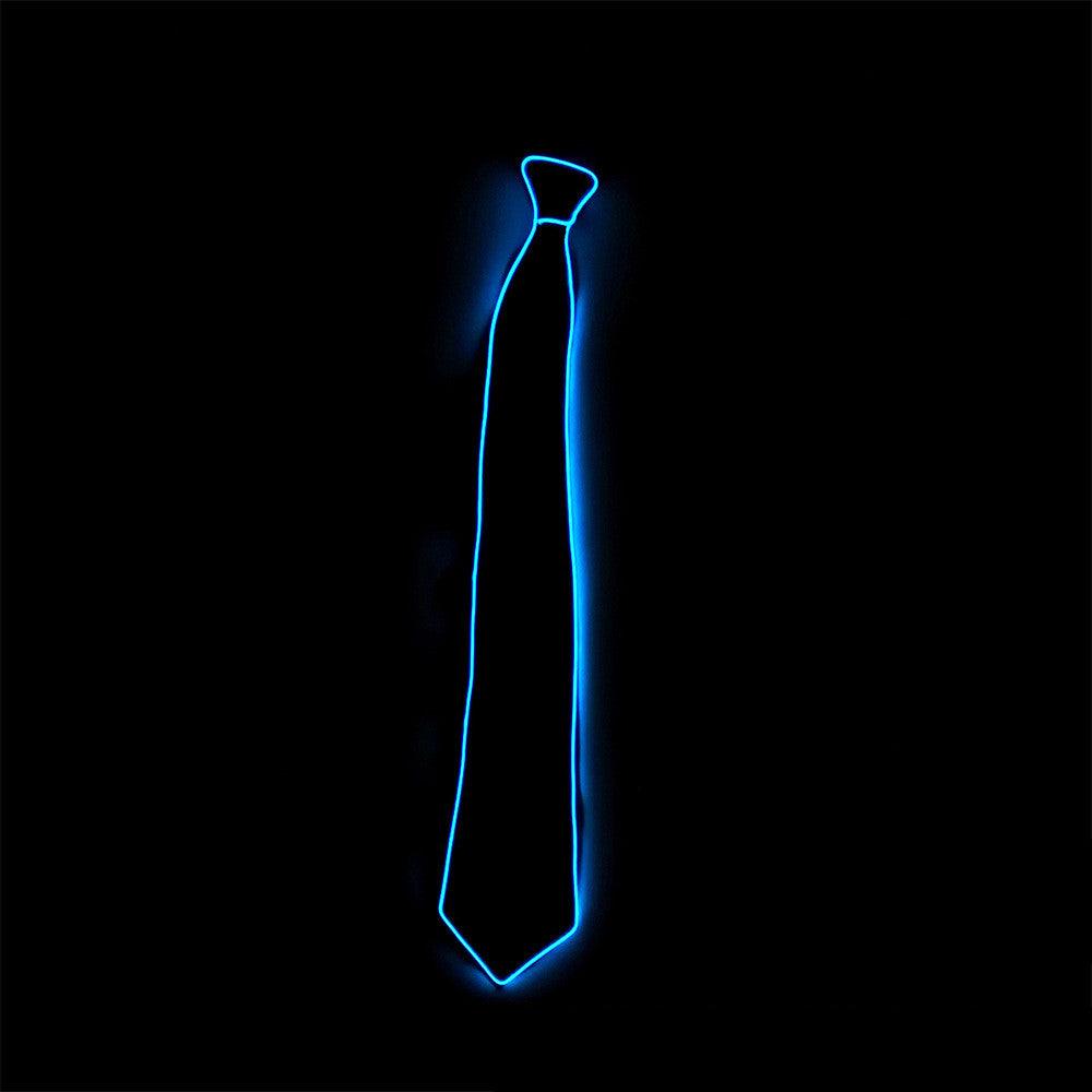 Tie Wedding Party Decoration Neon LED Luminous Bow Tie - Nioor