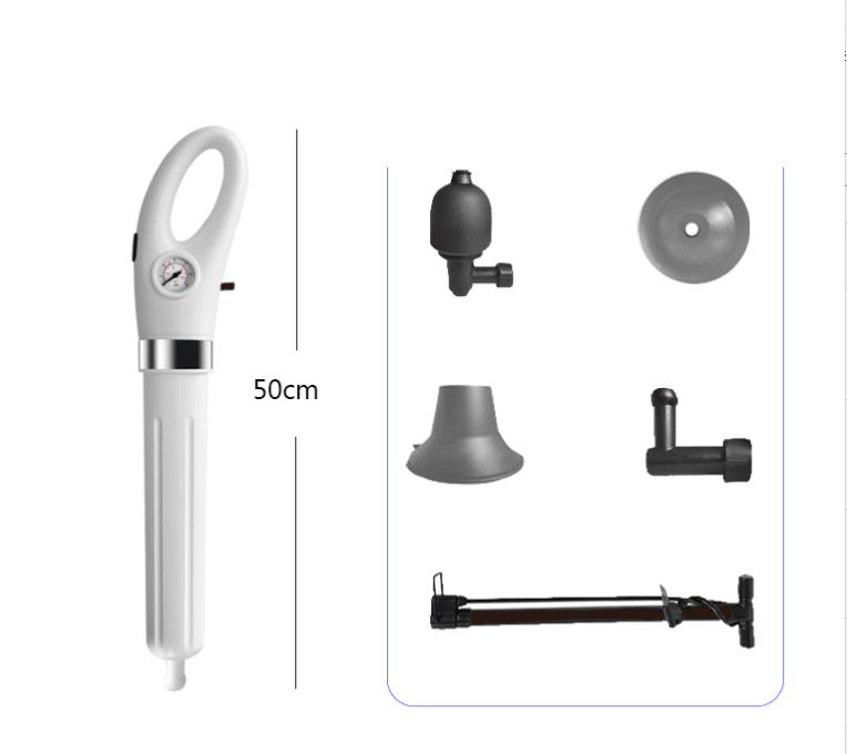 Toilet Plungers High Pressure Air Drain Blaster Gun - Nioor