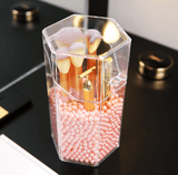 Transparent acrylic makeup brush storage bucket - Nioor