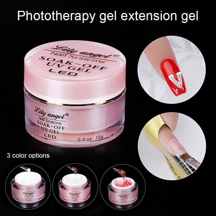 Transparent color extension gel quick and long lasting nail polish gel - Nioor