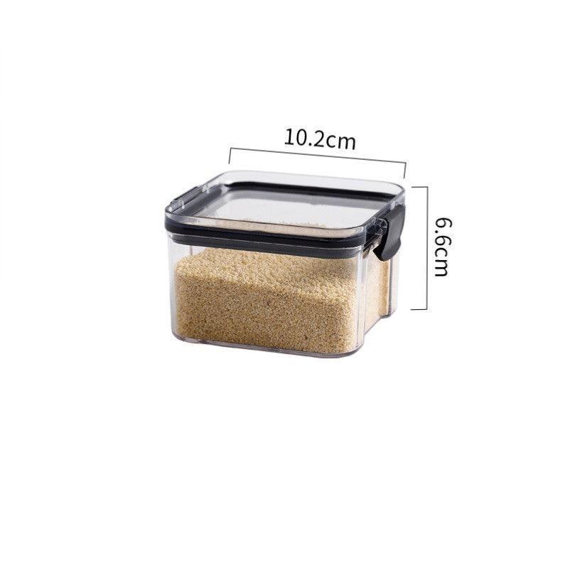 Transparent grain box with lid - Nioor