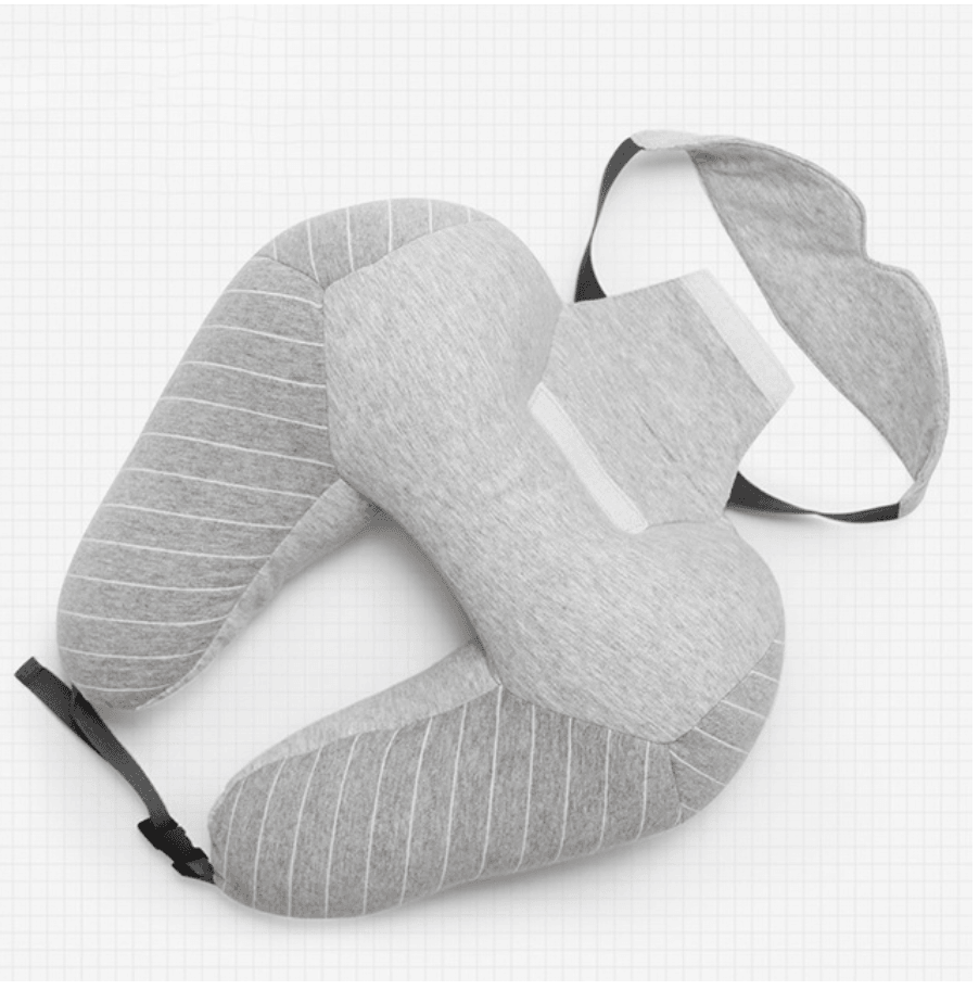 Travel pillow foam particle pillow u-shapedcervical neck pillow lumbar pillow - Nioor