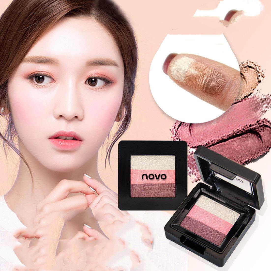 Trichromatic eye shadow - Nioor