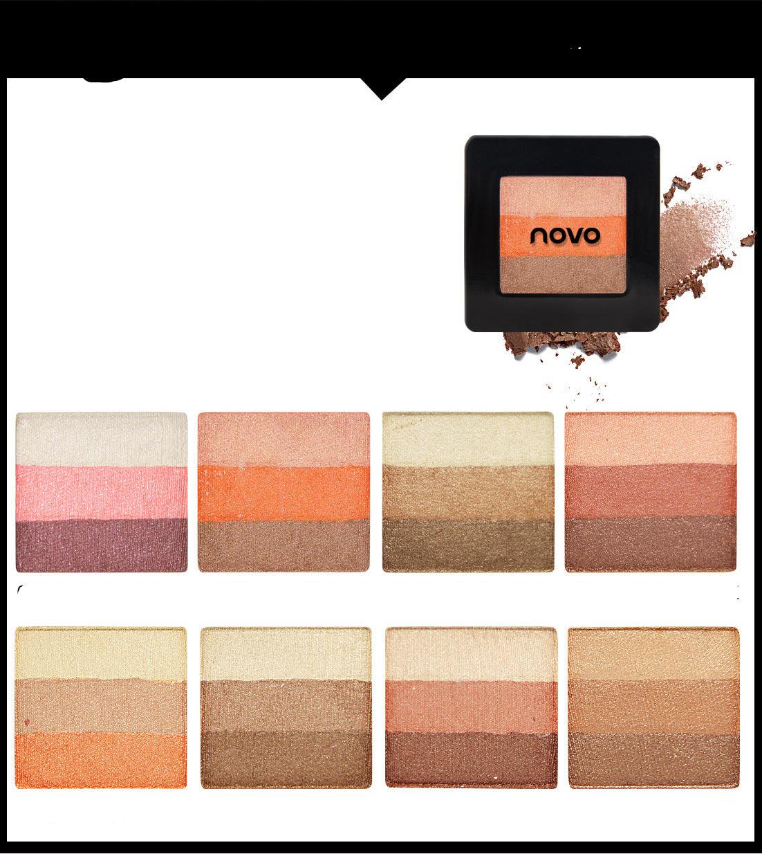 Trichromatic eye shadow - Nioor