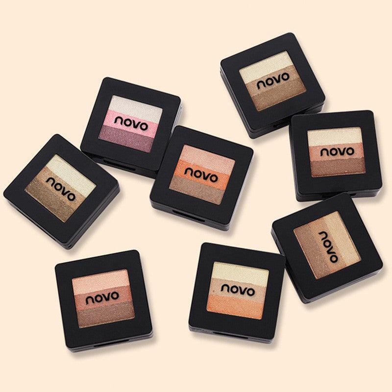 Trichromatic eye shadow - Nioor