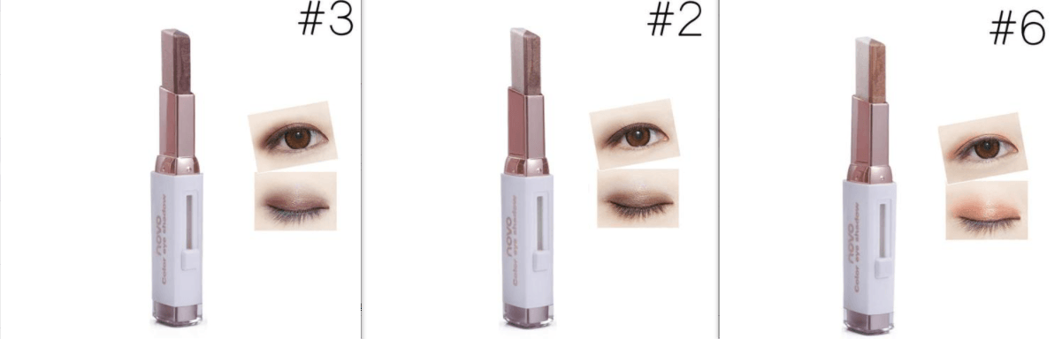 Two-color gradient eye shadow stick - Nioor