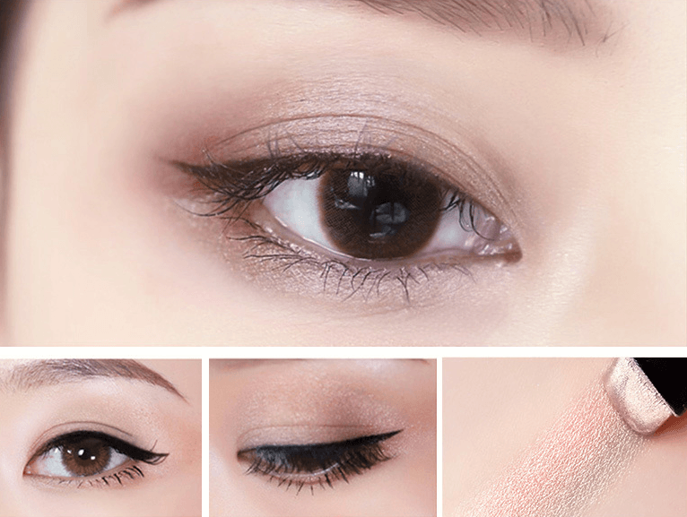 Two-tone eye shadow stick lazy eye shadow - Nioor