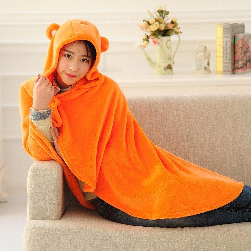 Umaru Chan Cloak Anime Umaru Chan Doma Umaru Cosplay Costume Flannels Cloaks Blanket Soft Hoodies - Nioor