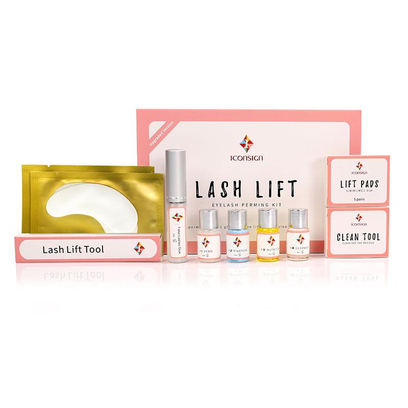 Upgrade Version Lash Lift Kit ICONSIGN Lifting Perm Eyelash Eyes Makeup Tools - Nioor