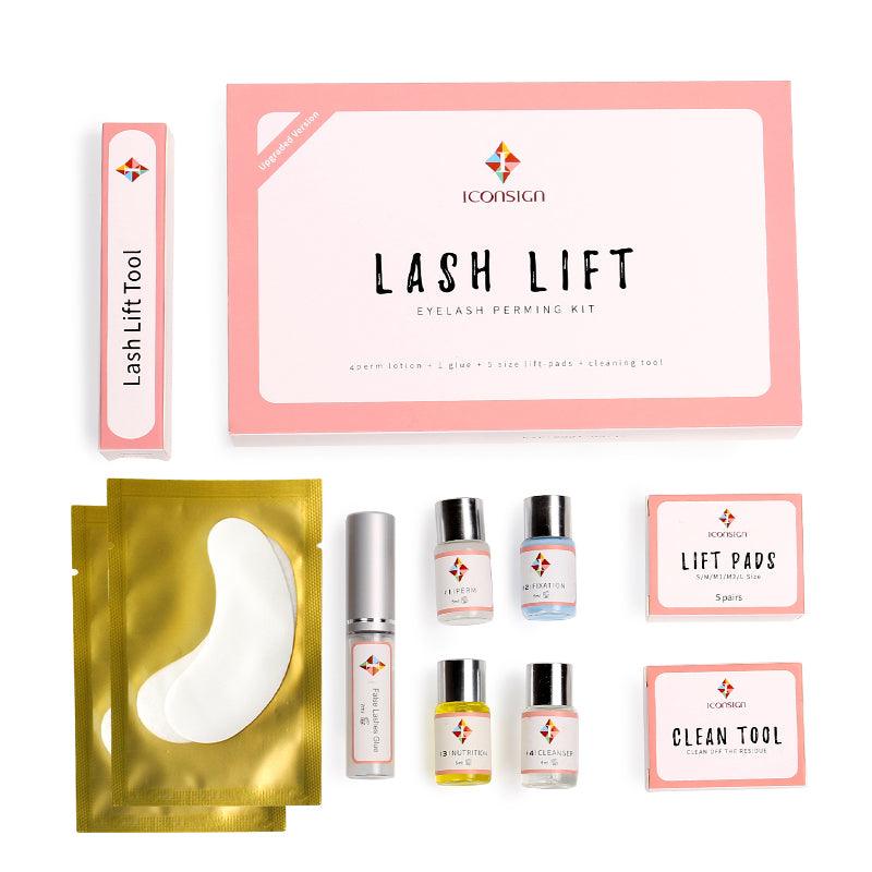 Upgrade Version Lash Lift Kit ICONSIGN Lifting Perm Eyelash Eyes Makeup Tools - Nioor