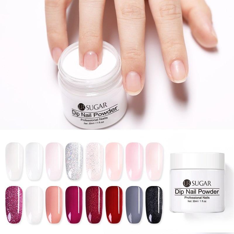 UR nail infusion powder French nail powder glitter nail manure moisturizing powder dipping powder - Nioor