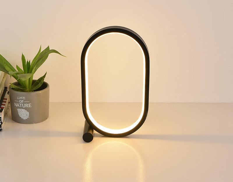 Usb Plug-In Lamp Oval Acrylic Lamp Touch Control Dimmable Modern Simple Creative Night Lamp Bedside Reading Lamp Desk Table Led - Nioor