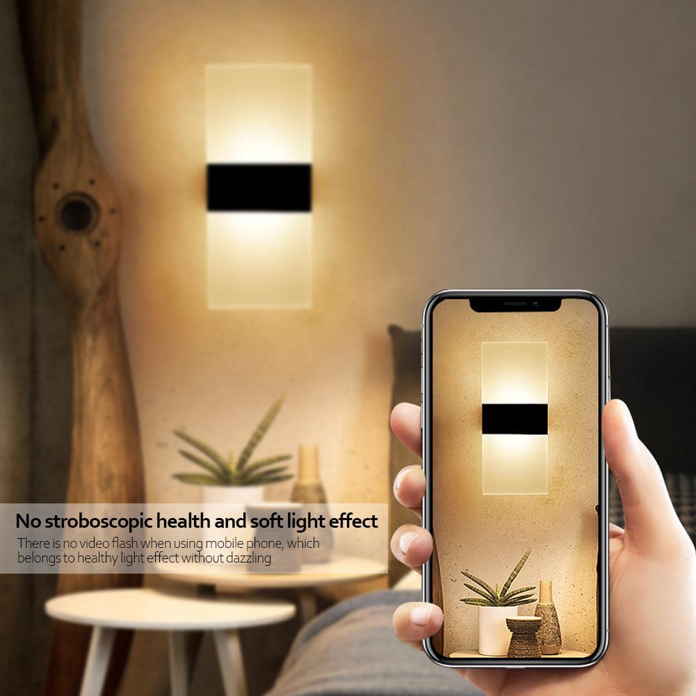 USB Rechargeable Wall Lights Home Indoor Motion Sensor Lighting Bedroom Bedside Lamp Corridor Stairway Decor Lights Wall Lamp - Nioor