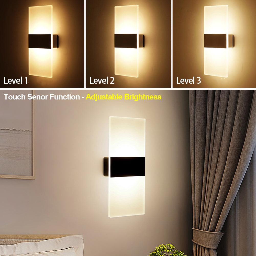 USB Rechargeable Wall Lights Home Indoor Motion Sensor Lighting Bedroom Bedside Lamp Corridor Stairway Decor Lights Wall Lamp - Nioor