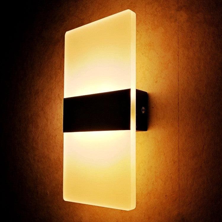 USB Rechargeable Wall Lights Home Indoor Motion Sensor Lighting Bedroom Bedside Lamp Corridor Stairway Decor Lights Wall Lamp - Nioor