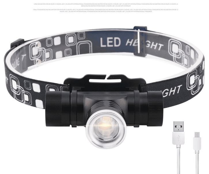 USB zoom new headlights T6 glare charging headlights LED outdoor fishing lights - Nioor