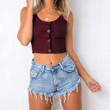 V-neck Nightclub Backless Camisole Lace-up Sleeveless Bottoming Top - Nioor