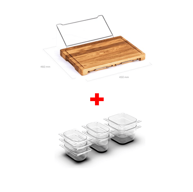 Vegetable Kitchen Cutting Board With Trays Storage Box Smooth Multifunction Practical Fruit Meat Bamboo Food Chopping Board - Nioor