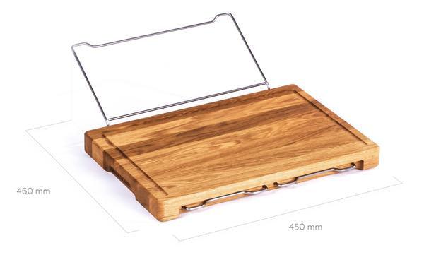 Vegetable Kitchen Cutting Board With Trays Storage Box Smooth Multifunction Practical Fruit Meat Bamboo Food Chopping Board - Nioor