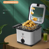 Visual Multifunctional Electric Air Fryer Skewer French Fries Machine - Nioor