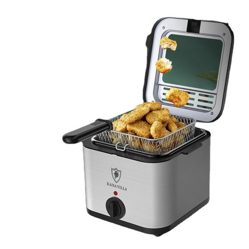 Visual Multifunctional Electric Air Fryer Skewer French Fries Machine - Nioor