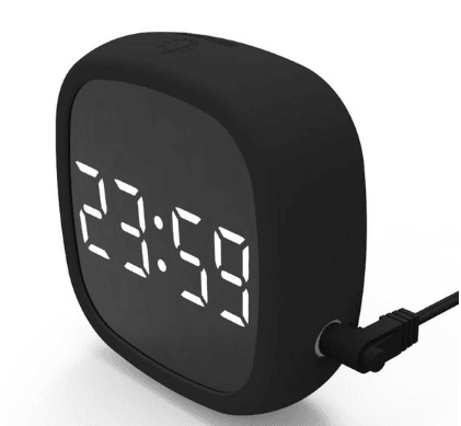 Voice Control Mirror Table Clock Home Decoration Snooze Desk Alarm Clock LED Digital Electronic Clocks Luminous Table Decor - Nioor