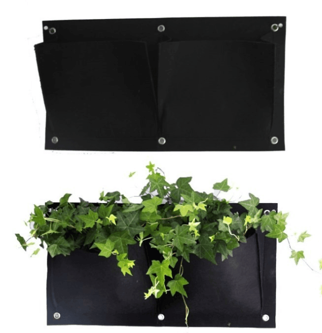 Wall Garden Hanging Planting Bags Vertical Outdoor Indoor Planter - Nioor