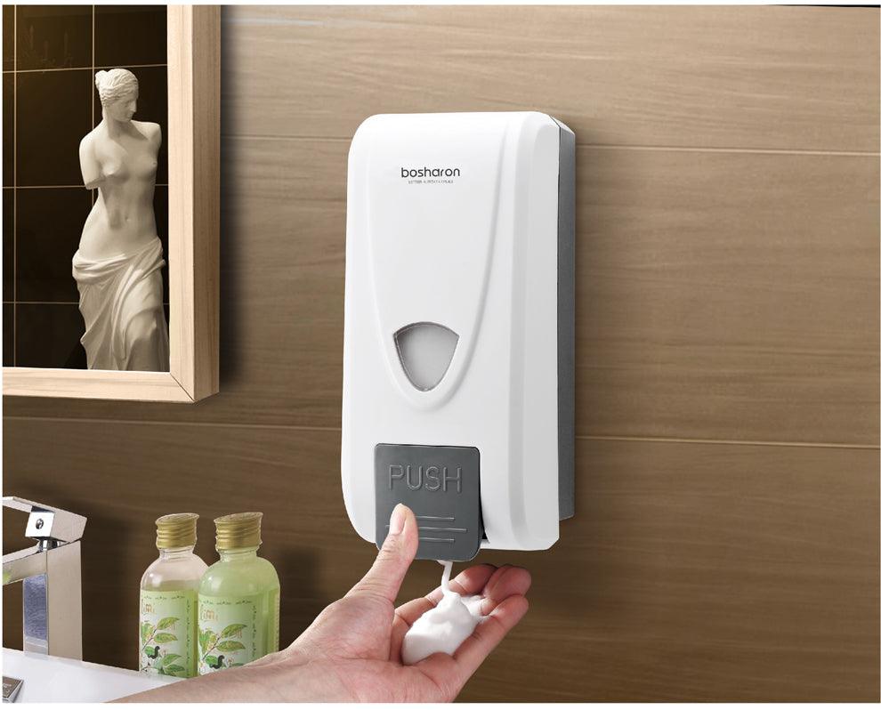 Wall-mounted hand press foam soap dispenser - Nioor