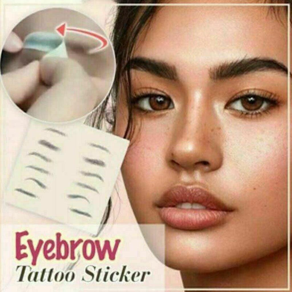 Waterproof 6D Eyebrow Tattoo Semi-Permanent Embroidery Natural Long Lasting Fake Eyebrow - Nioor