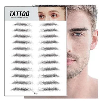 Waterproof 6D Eyebrow Tattoo Semi-Permanent Embroidery Natural Long Lasting Fake Eyebrow - Nioor