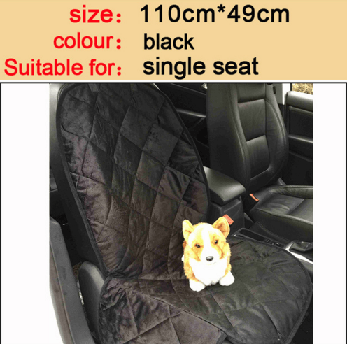 Waterproof Dog Car Seat Cover Pet Dog Travel Mat Mesh Dog Carrier Car Hammock Cushion Protector With Zipper And Pocket - Nioor