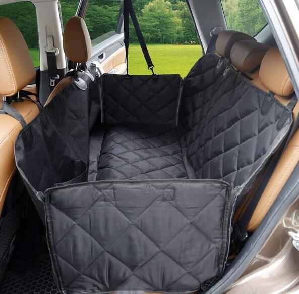 Waterproof Dog Car Seat Cover Pet Dog Travel Mat Mesh Dog Carrier Car Hammock Cushion Protector With Zipper And Pocket - Nioor