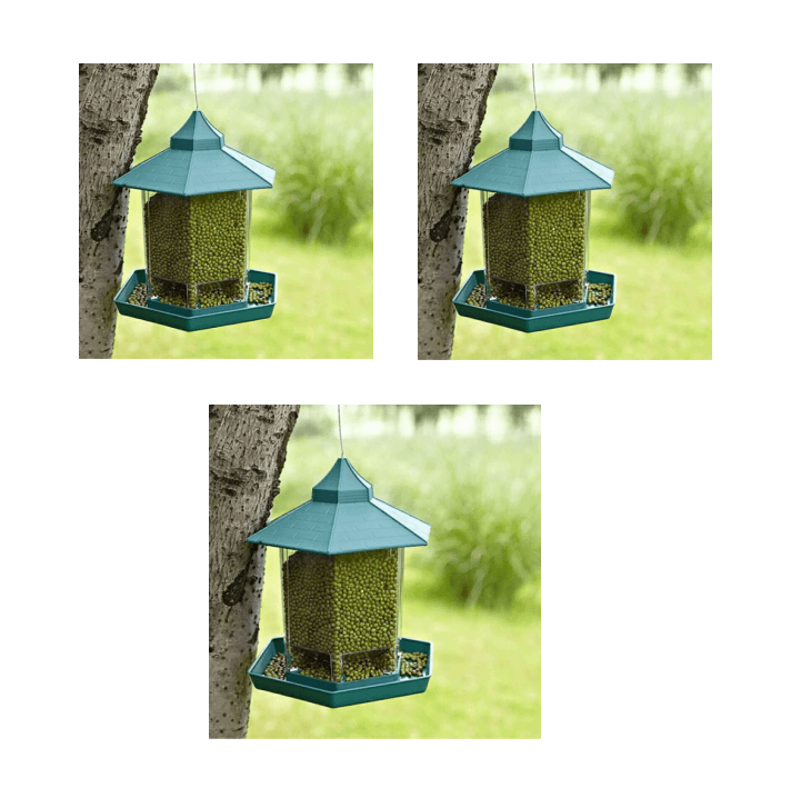 Waterproof hanging bird food box - Nioor