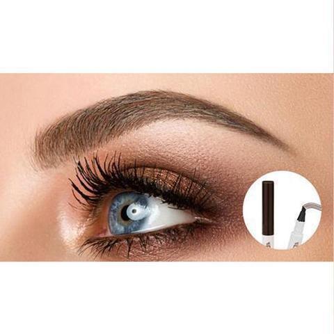 Waterproof Natural Eyebrow Pen Four-claw Eye Brow Tint Fork Tip Eyebrow Tattoo Pencil - Nioor